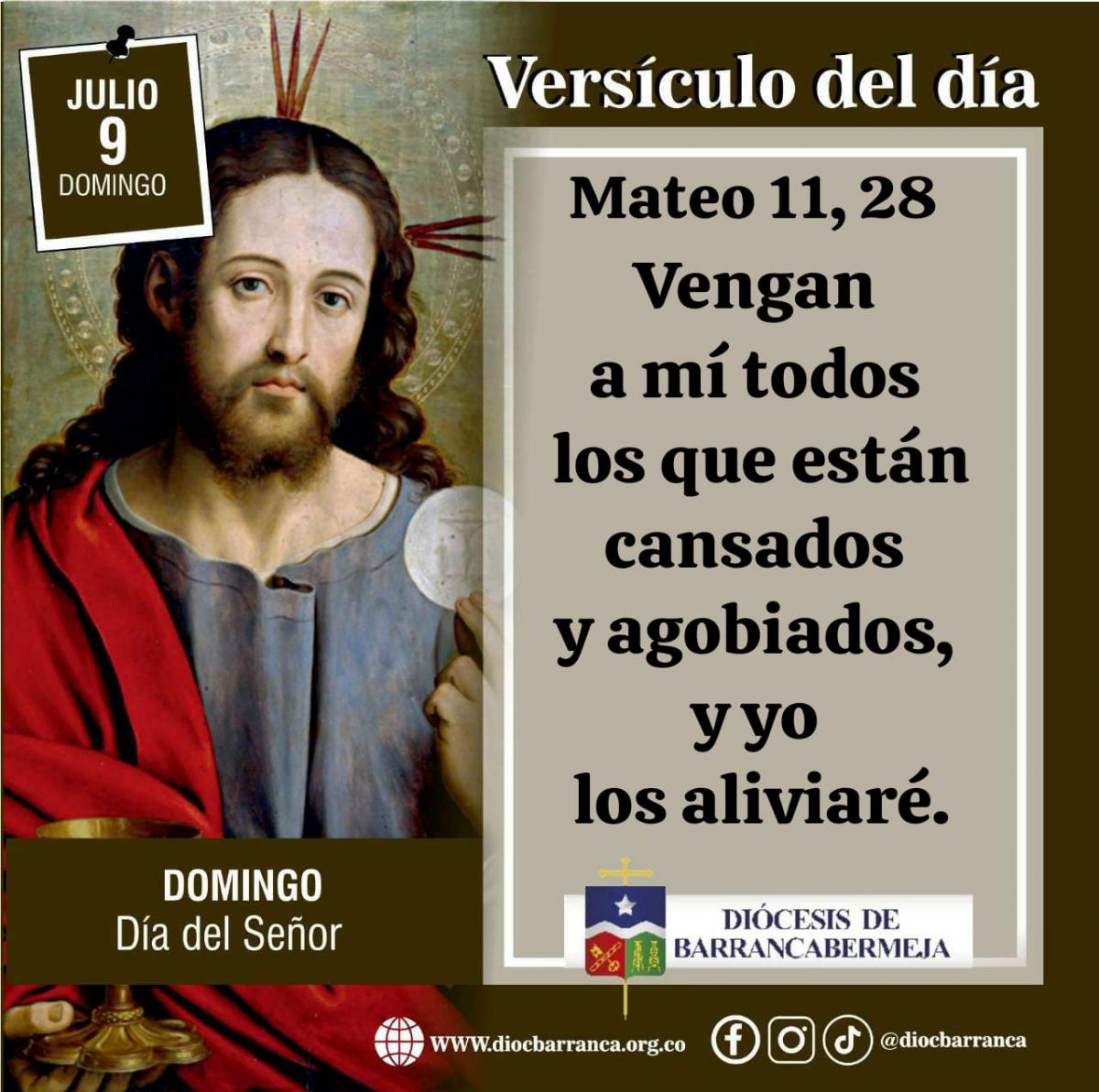 Domingo. Día del Señor.