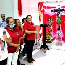 con la Participación de  nuestros grupos apostólicos de Ofrenda y Acogida y Divina Misericordia se llevo a cabo la realización del segundo día de la novena   