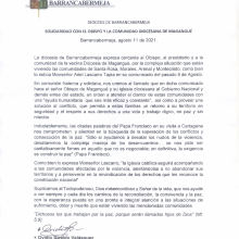 Diocesis de barrancabermeja Diocesis Magangue